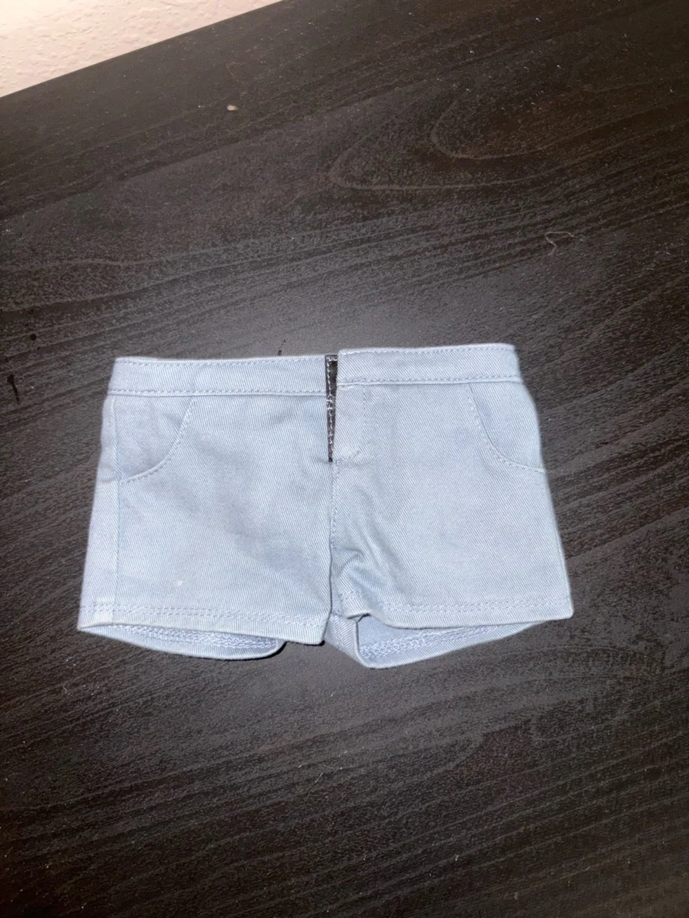 American Girl Doll Blue Wash Shorts